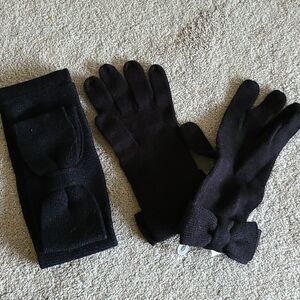 Katespade headband & gloves